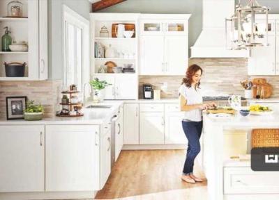 آشپزخانه ای شیک و مدرن با ترفندهای آسان آشپزخانه ای شیک و مدرن با ترفندهای آسان